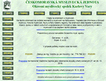 Tablet Screenshot of oms-karlovyvary.cz